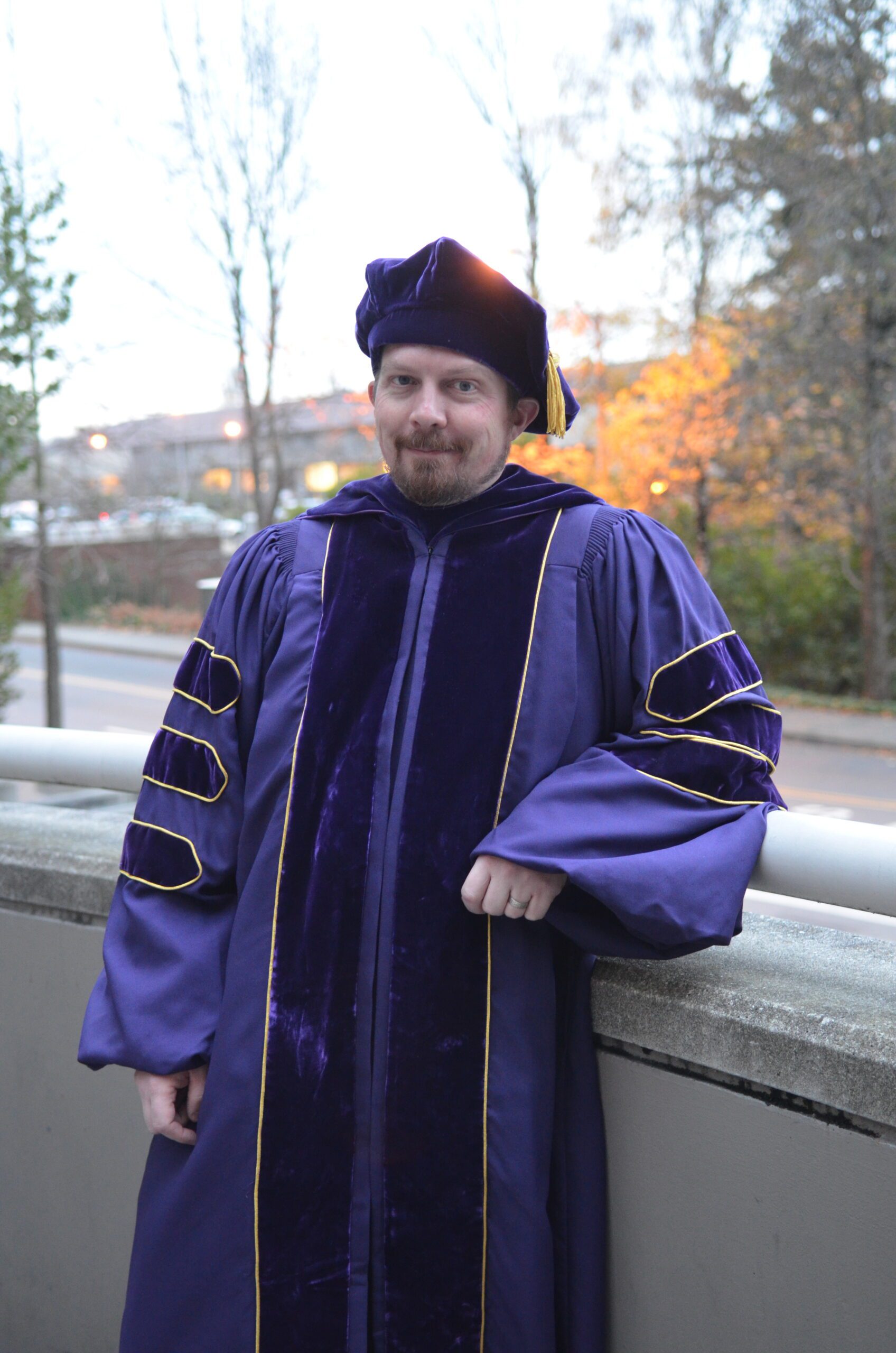 Dr. Jay Chaplin PhD graduating
