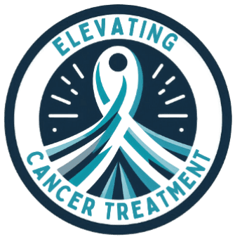 Logo Elevating Cancer Treatment Chemo chemotherapy radiation immunotherapy targeted therapy
