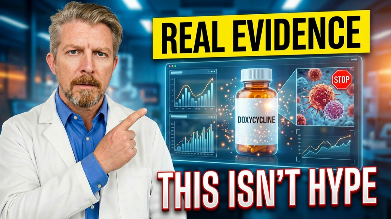 TN Ep 57 Doxycyclin for cancer what they human data actually shows #cancertreatment #cancerpatient #cancertherapy #chemotherapy