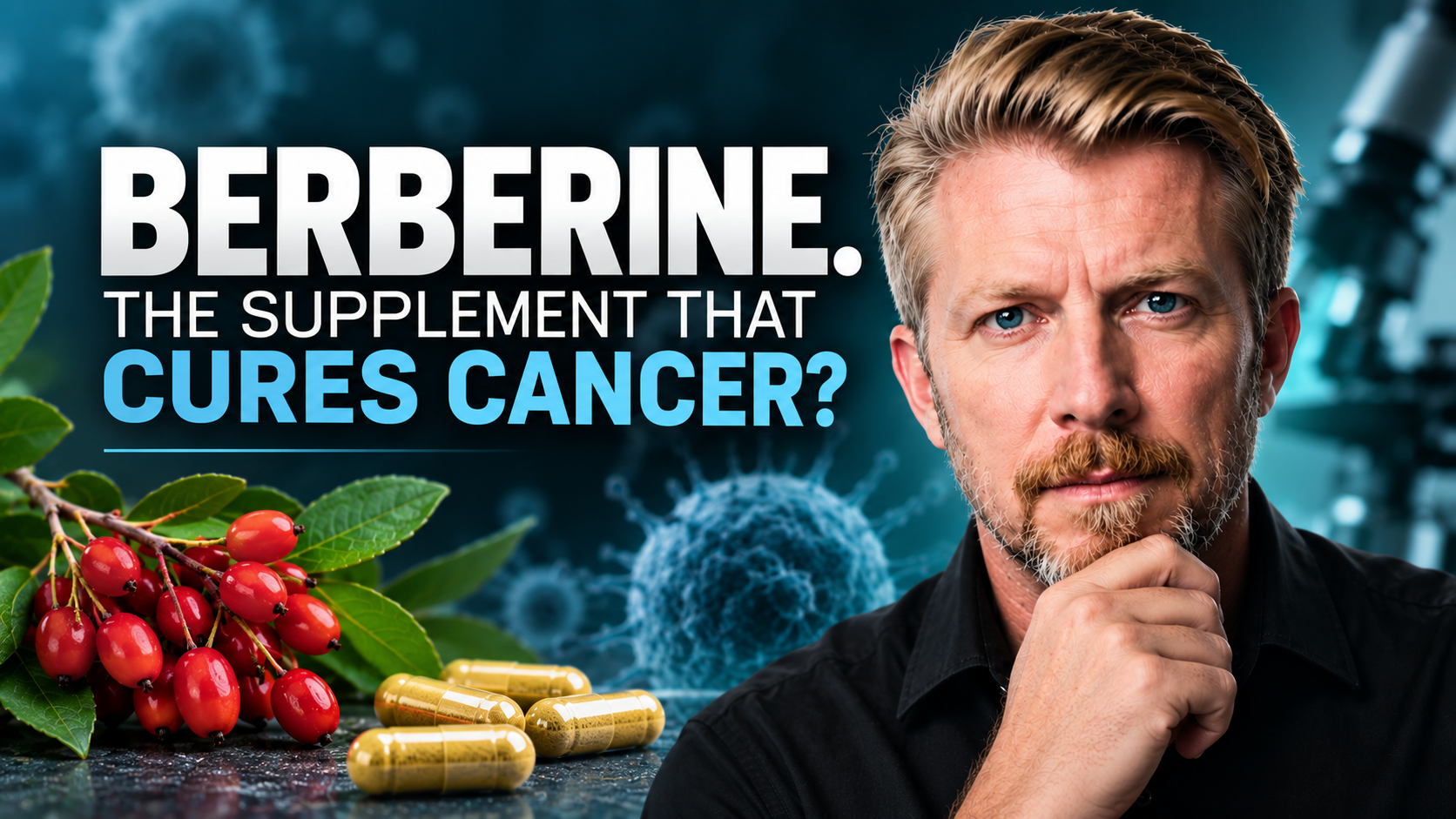 TN Everyone's Taking Berberine — Here's What It Actually Does to Cancer Part 1 Cancer Drug Designer
